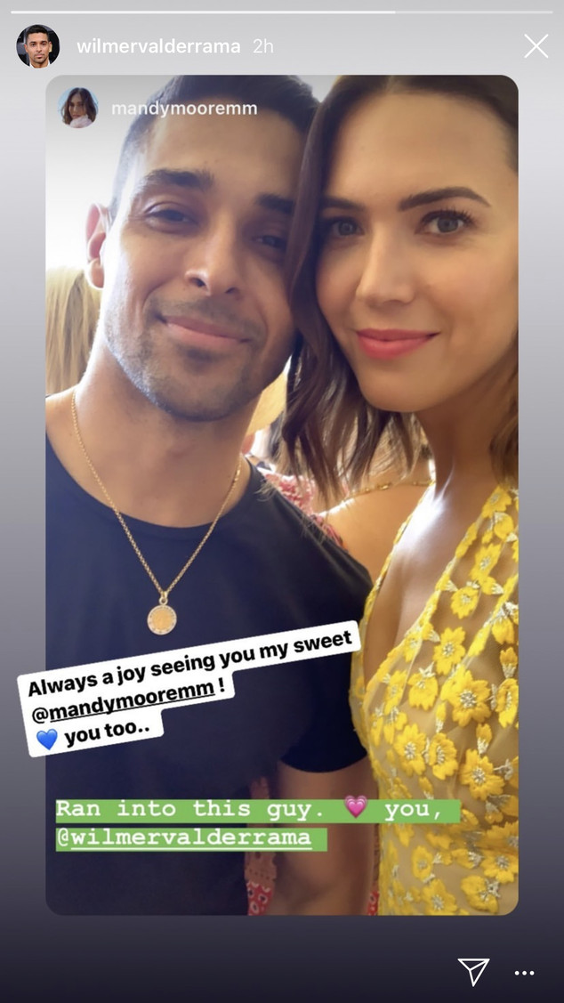 Mandy Moore Wilmer Valderrama Still Good Friends Despite Break Up E Online Ca